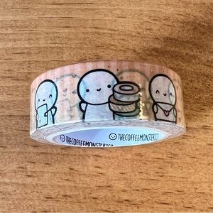 TCMC TheCoffeeMonsterzCo planning time 4.0 washi tape